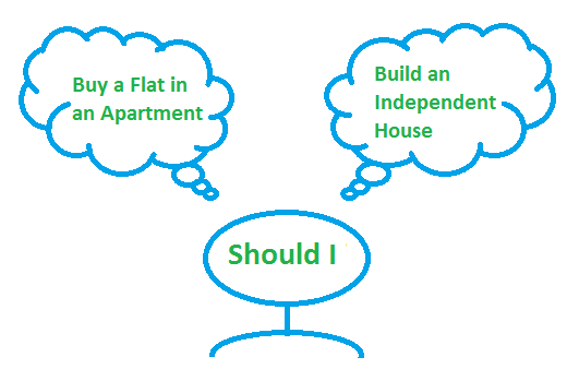 Buy Flat or Build Home?